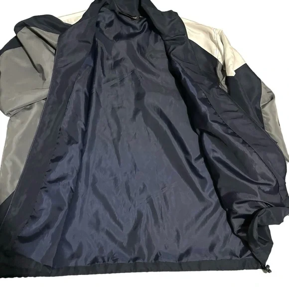 Vintage New England Patriots Dunbrooke Windbreaker Jacket XL SI Logo NFL Sports - Picture 6 of 15